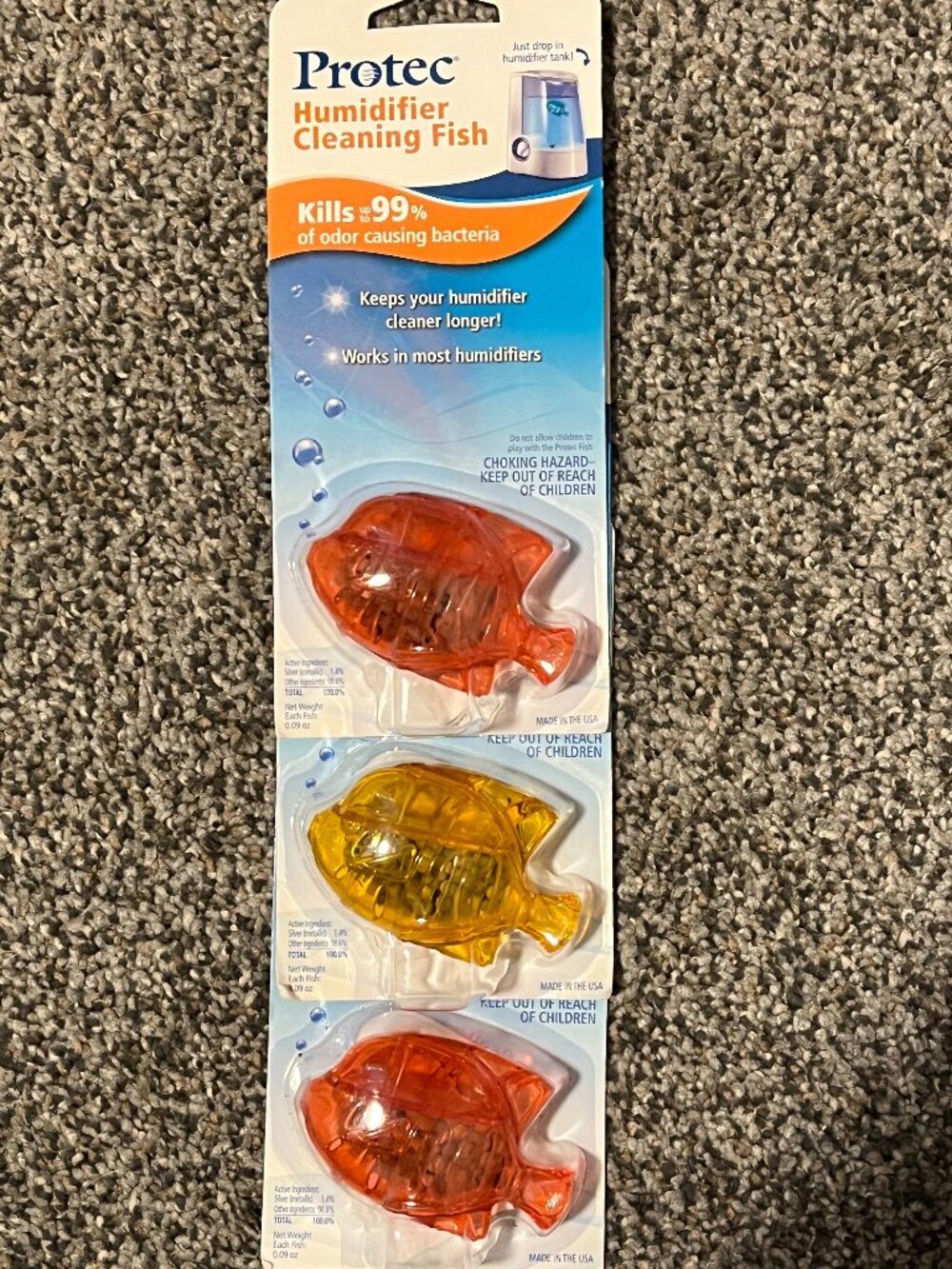 Set of 3 Protec Humidifier Cleaning Filters